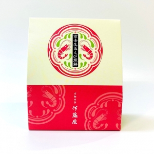 京野菜壬生菜えび煎餅  5枚入サムネイル1